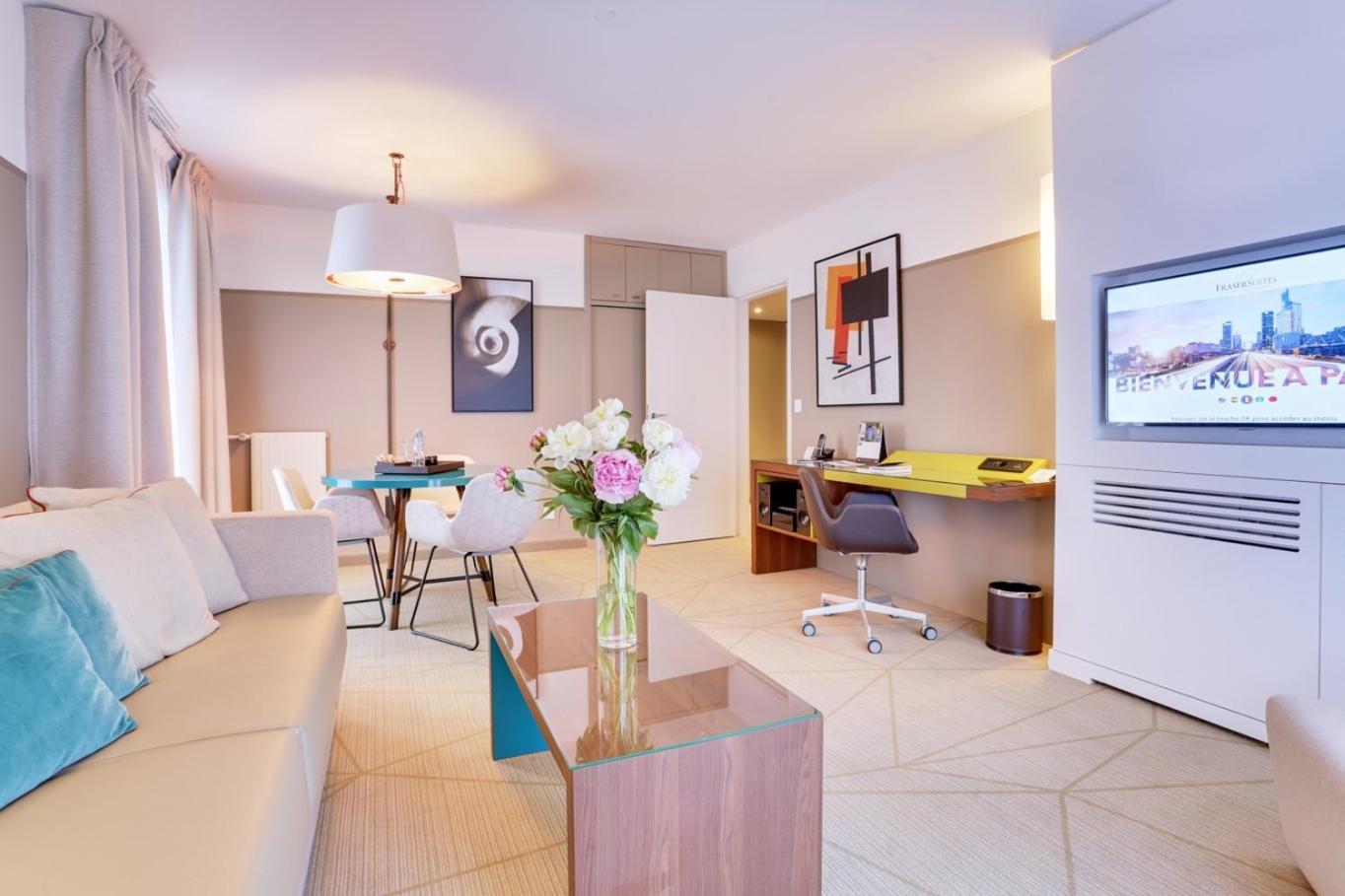 Fraser Suites Paris La Defense Курбьовоа Екстериор снимка Suite